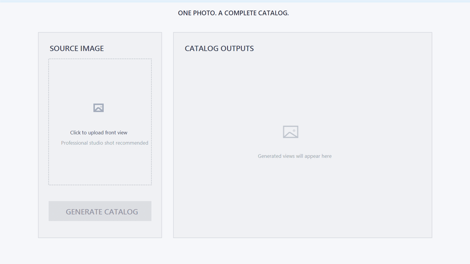ai catalog / generator preview
